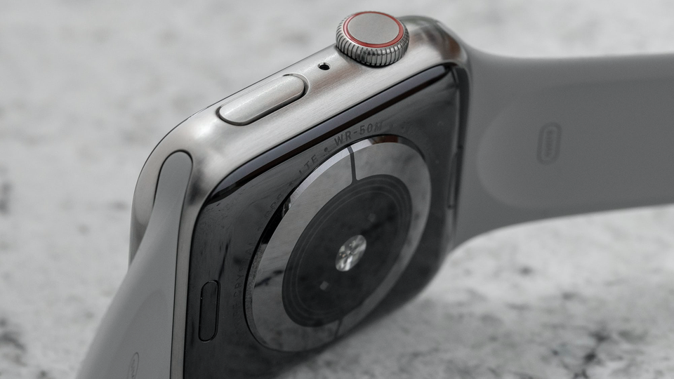 The titanium case has a matte finish to it that looks and feels outstanding.